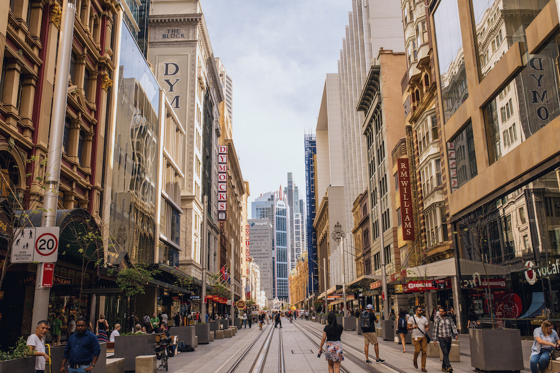 Sydney CBD (credit: Destination NSW)